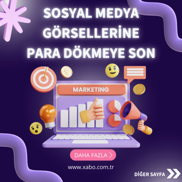 1 Ay Canva Pro & Sosyal Medya Post Tasarımı